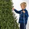 Unlit Nordic Fir Christmas Tree, Full Artificial Hinged Holiday Tree with 6,800 Realistic Branch Tips and Sturdy Metal Base